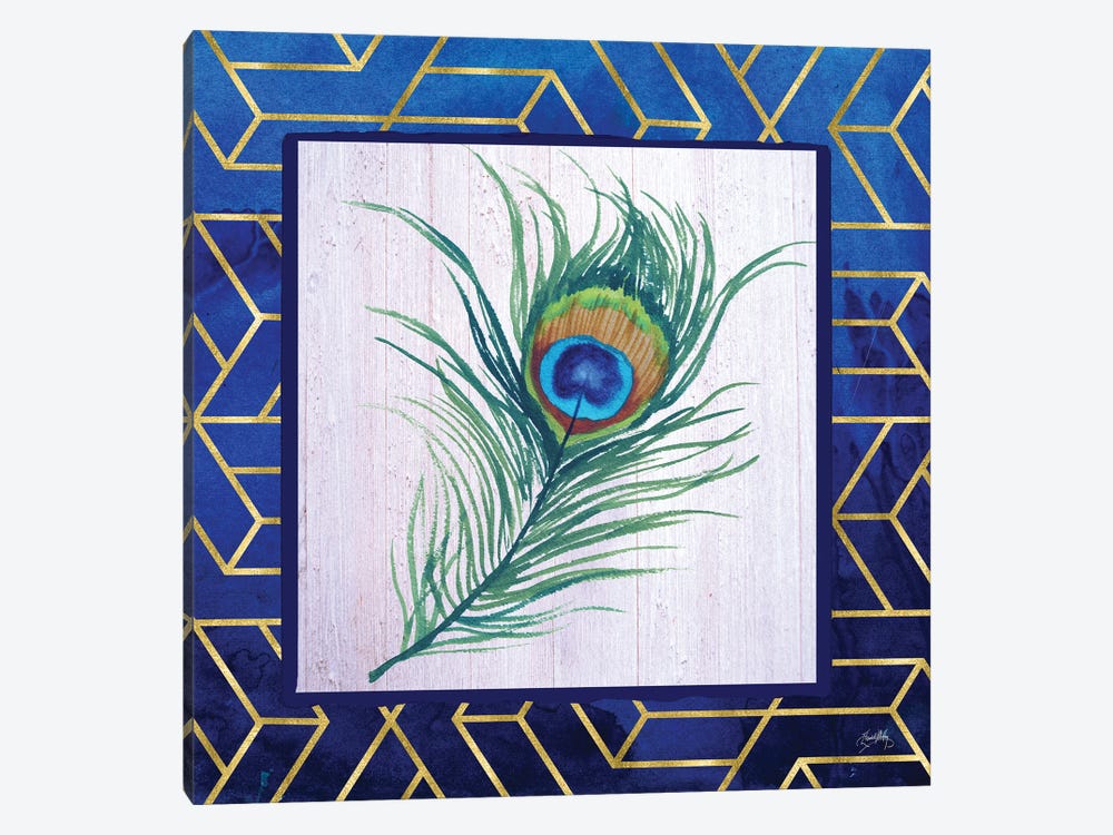 Peacock Feather I by Elizabeth Medley 1-piece Art Print