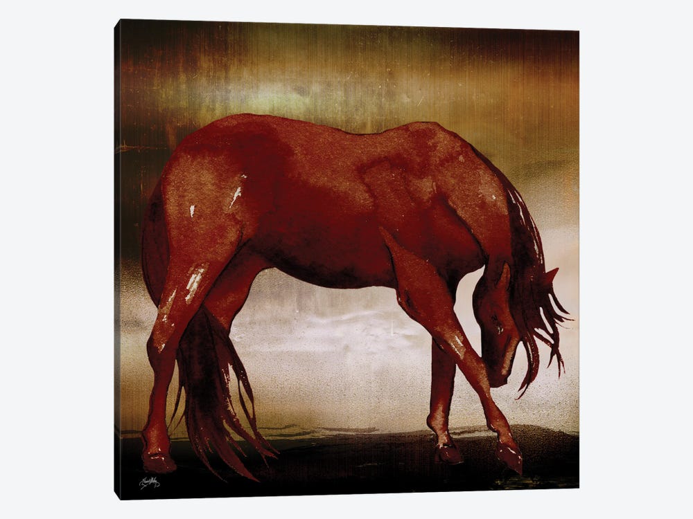 Red Horse I by Elizabeth Medley 1-piece Art Print