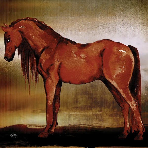 Elizabeth Medley: Red Horse II by Elizabeth Medley