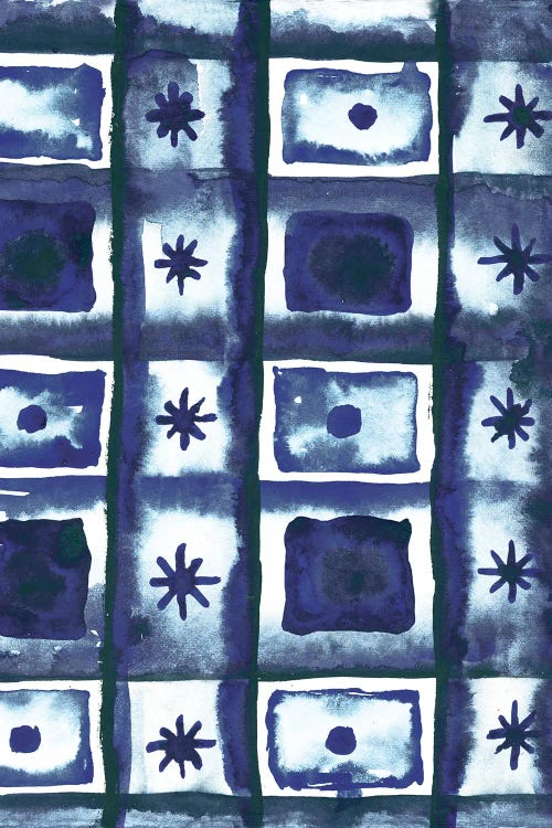 Shibori Box Pattern I by Elizabeth Medley wall art