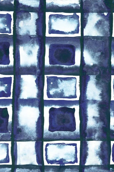Elizabeth Medley: Shibori Box Pattern II by Elizabeth Medley