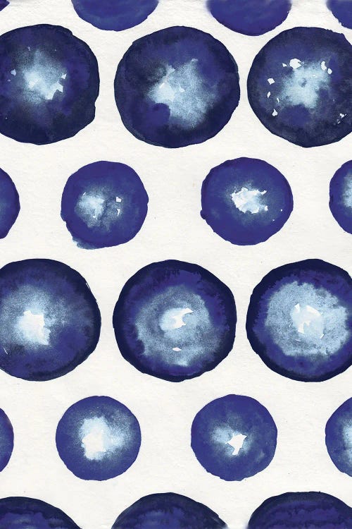 Shibori Dots by Elizabeth Medley wall art