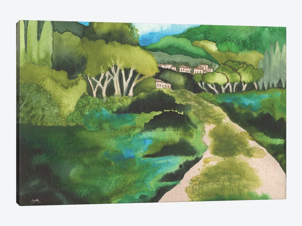 Small Village I by Elizabeth Medley 1-piece Canvas Print