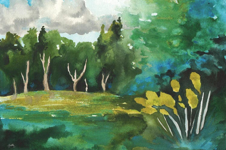 Small Village II by Elizabeth Medley wall art