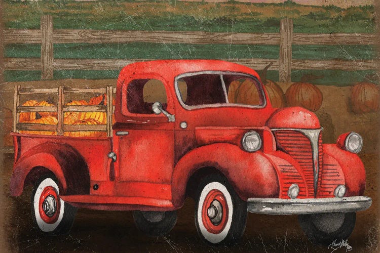 Truck Harvest III by Elizabeth Medley wall art