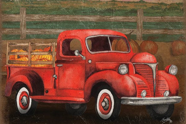 Elizabeth Medley: Truck Harvest III by Elizabeth Medley