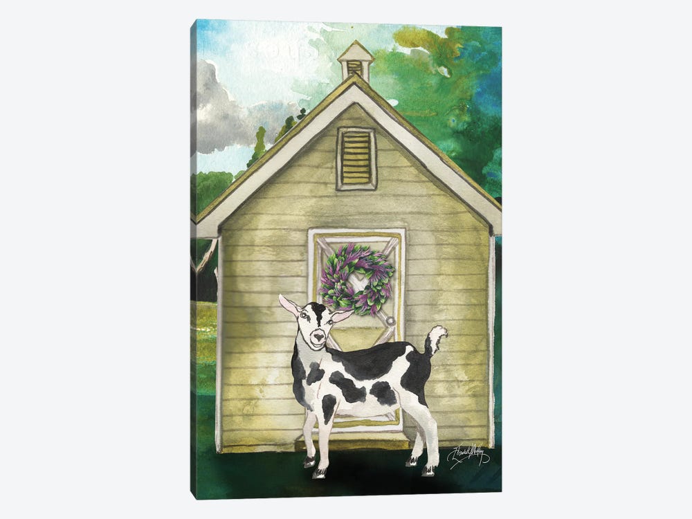 Goat Shed II by Elizabeth Medley 1-piece Canvas Artwork