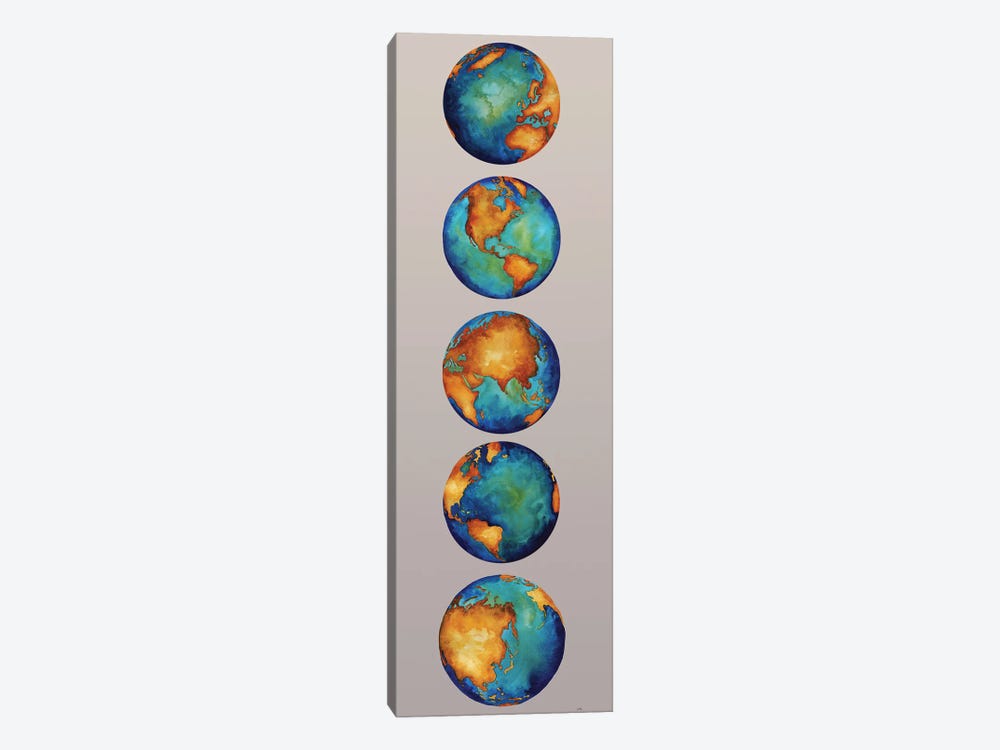 Earth by Elizabeth Medley 1-piece Canvas Art Print