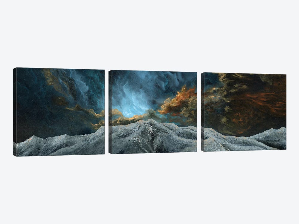 Nebula Fifteen by Emily Magone 3-piece Canvas Art