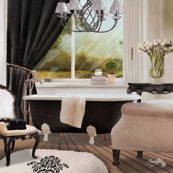 Elizabeth Medley: Chandelier Bath II by Elizabeth Medley