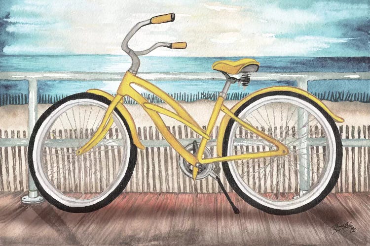 Coastal Bike Rides by Elizabeth Medley wall art