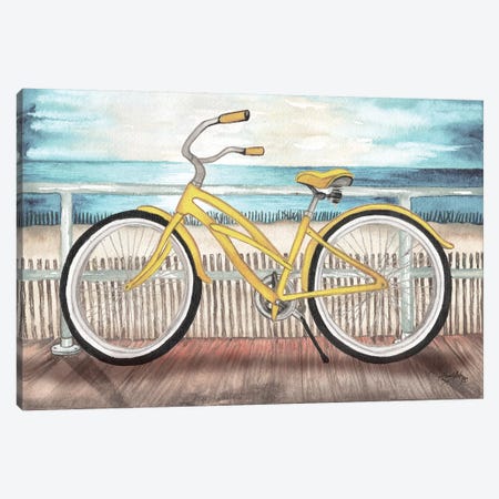Coastal Bike Rides Canvas Print #EME117} by Elizabeth Medley Canvas Art