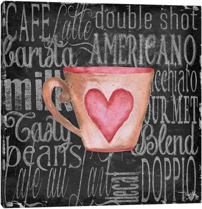 Coffee of the Day I Canvas Art Print - Elizabeth Medley