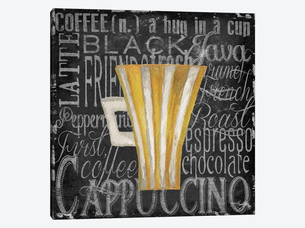 Coffee of the Day II by Elizabeth Medley 1-piece Canvas Art Print