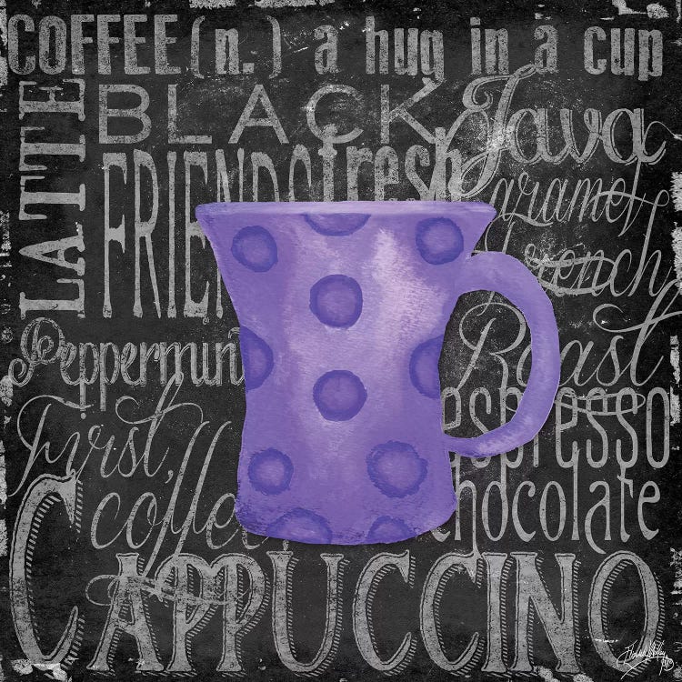 Coffee of the Day III by Elizabeth Medley canvas print