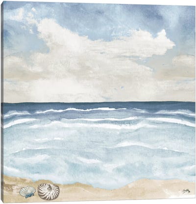 Evening Coast View I Canvas Art Print - Elizabeth Medley