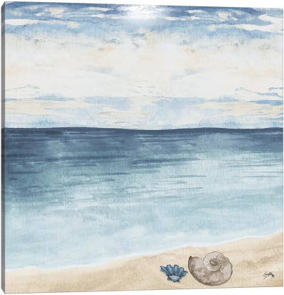 Evening Coast View II Canvas Art Print - Elizabeth Medley
