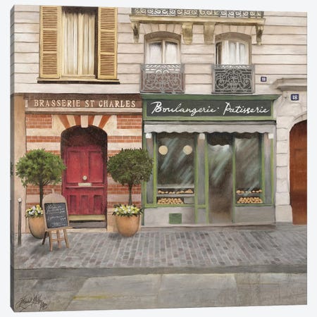 French Store I Canvas Print #EME139} by Elizabeth Medley Canvas Art Print