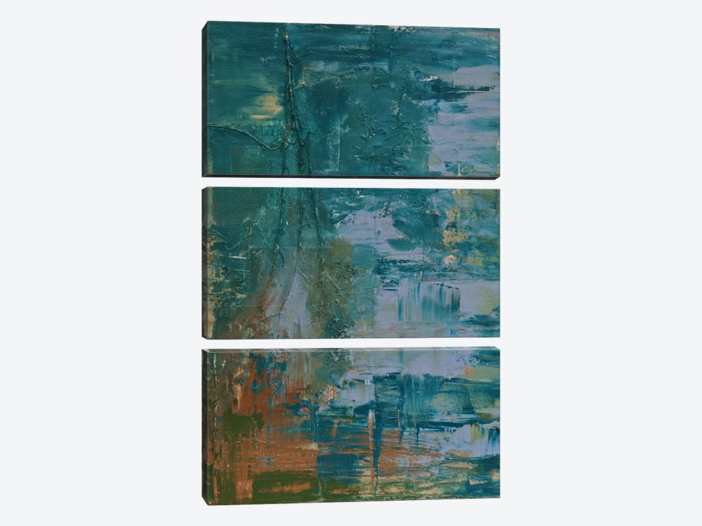 Sea Forest Three by Emily Magone 3-piece Canvas Print