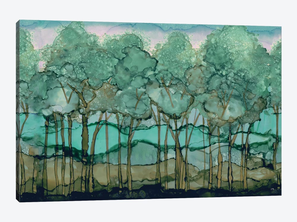 Green Tree Grove by Elizabeth Medley 1-piece Canvas Wall Art
