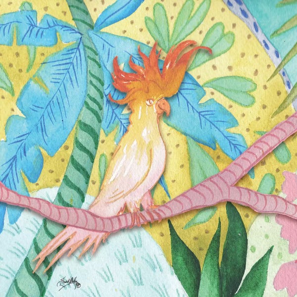Elizabeth Medley: Playful Parrot by Elizabeth Medley