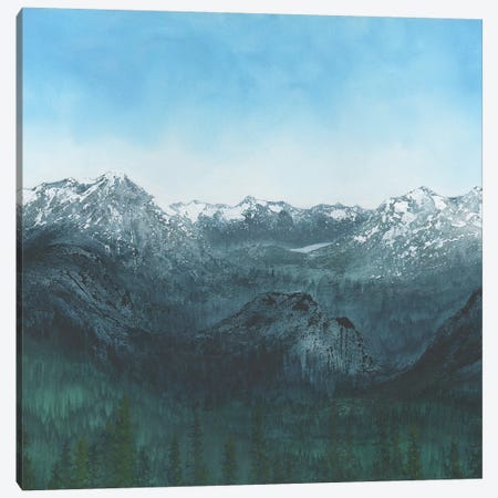 Banff Canvas Print #EME184} by Emily Magone Art Print