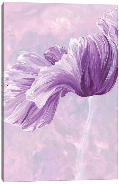 Yupo Flowers Canvas Art Print - Emily Magone