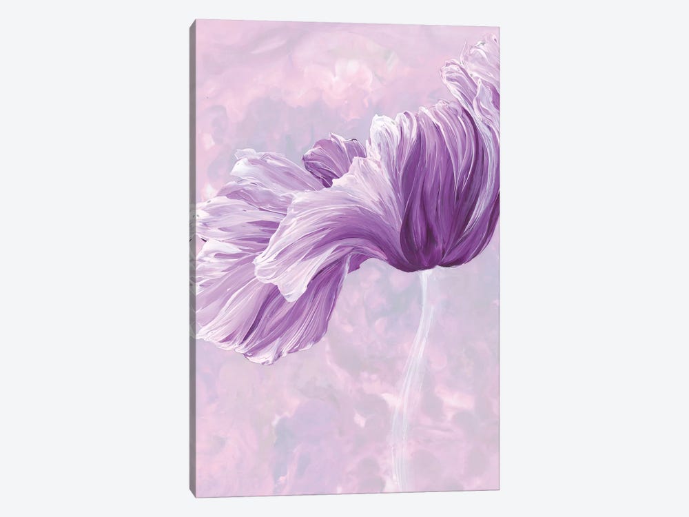 Yupo Flowers by Emily Magone 1-piece Canvas Print