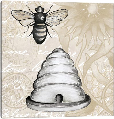 Bee Hives I Canvas Art Print - Elizabeth Medley