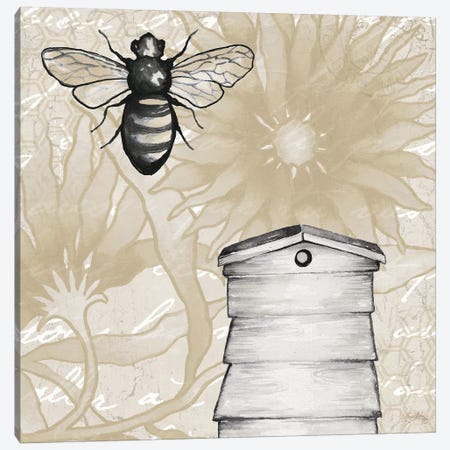 Bee Hives II Canvas Print #EME209} by Elizabeth Medley Canvas Art Print