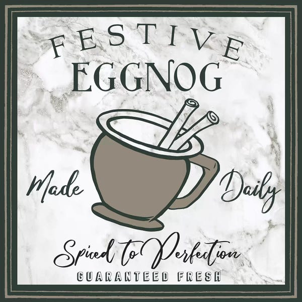 Elizabeth Medley: Taupe Christmas Sign II by Elizabeth Medley