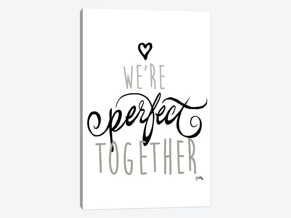 We're Perfect Together by Elizabeth Medley 1-piece Canvas Art