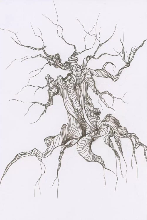 Gnarly Tree by Emily Magone wall art