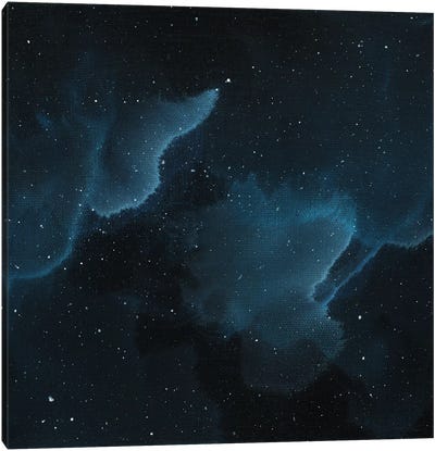 Nebula Three Middle Canvas Art Print - Galaxy Art