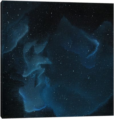 Nebula Three Right Canvas Art Print - Galaxy Art