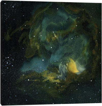 Nebula Two Canvas Art Print - Nebula Art