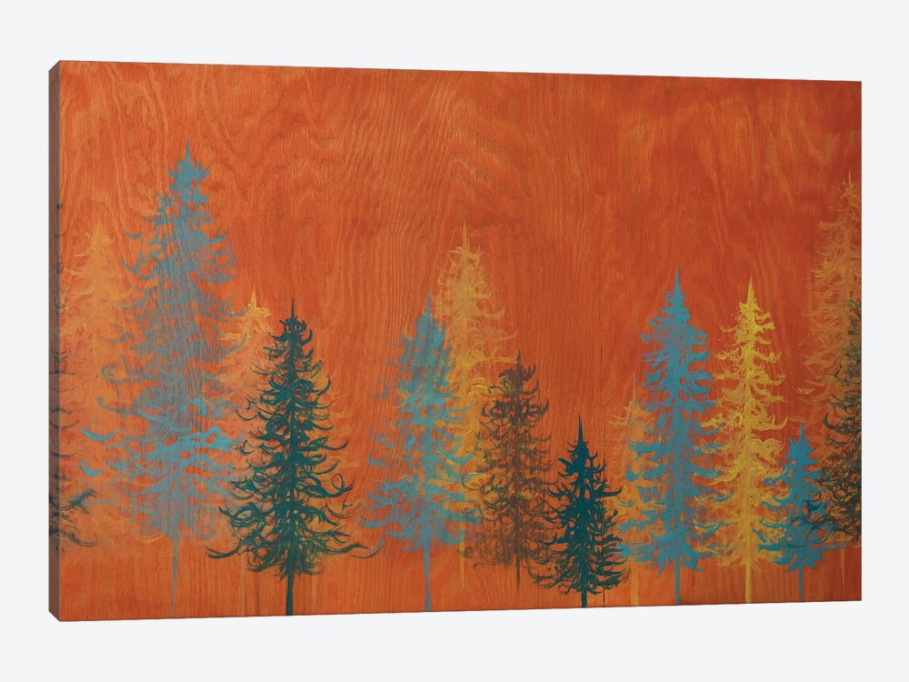 Orange Trees 1-piece Canvas Artwork