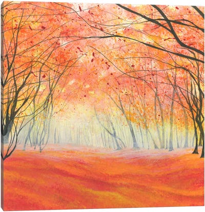 Destiny Canvas Art Print - Colors of Fall