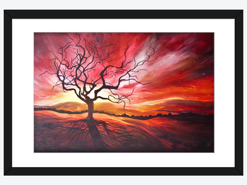 Magical Sunrise - Valley View 11X14 Canvas Print