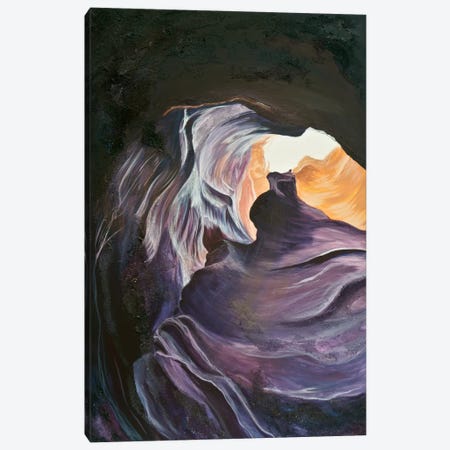 Antelope Canyon II Canvas Print #EME67} by Emily Magone Canvas Artwork
