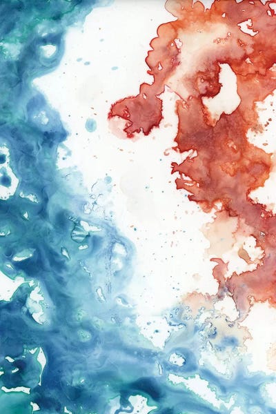 Chrysocolla And Jasper by Emily Magone art print