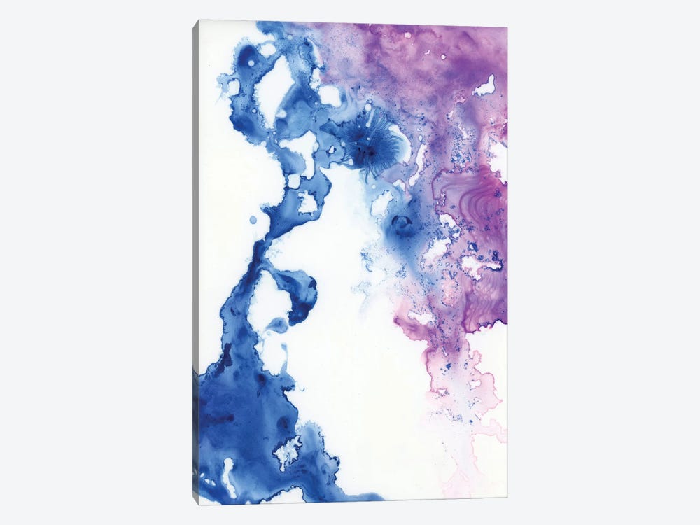 Lapis Lazuli And Amethyst by Emily Magone 1-piece Canvas Art