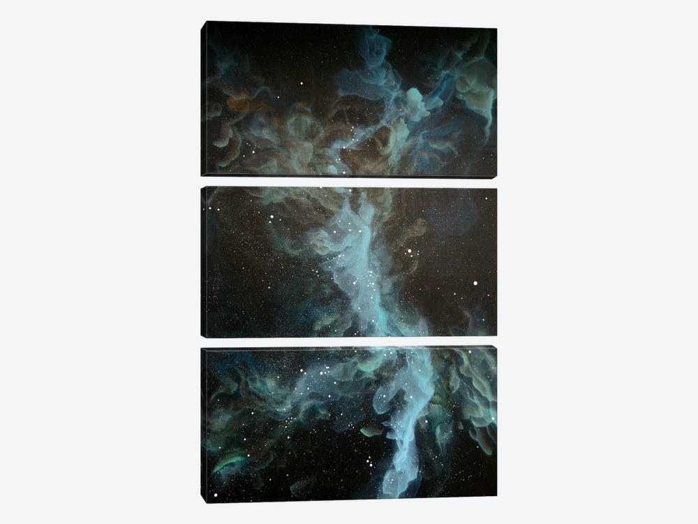 Nebula Seven by Emily Magone 3-piece Canvas Print