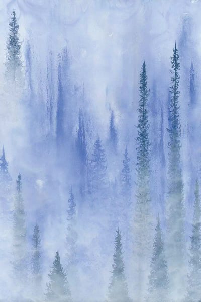 Abstract Watercolors: Dream Wood by Emily Magone
