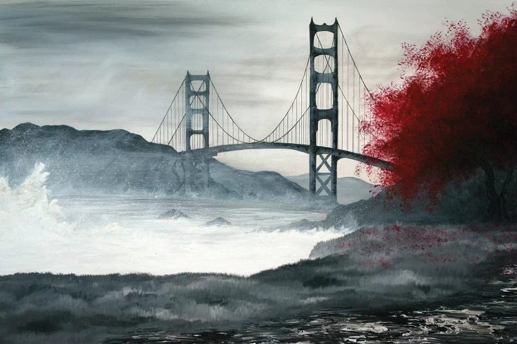 Golden Gate Bridge by Emily Magone wall art
