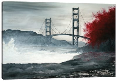 Golden Gate Bridge Canvas Art Print - Emily Magone