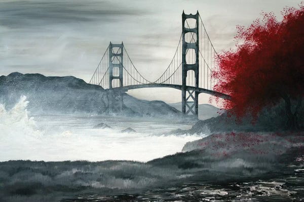 Golden Gate Bridge: Golden Gate Bridge by Emily Magone