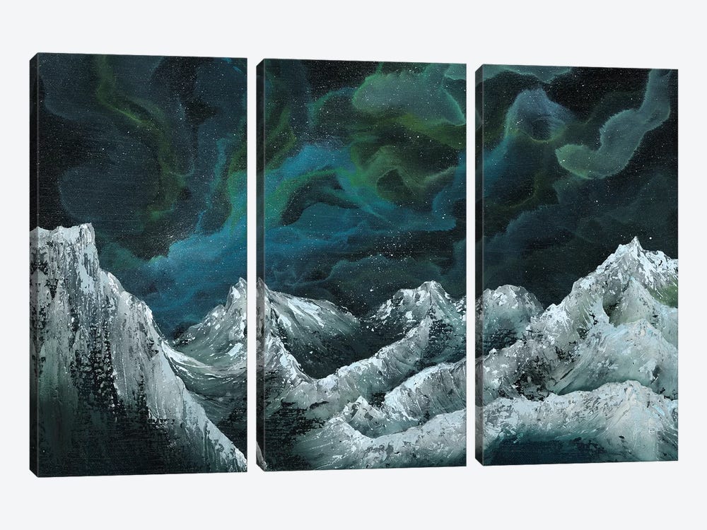 Nebula Twelve by Emily Magone 3-piece Canvas Print