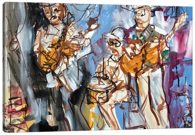New Orleans Musicians I Canvas Art Print