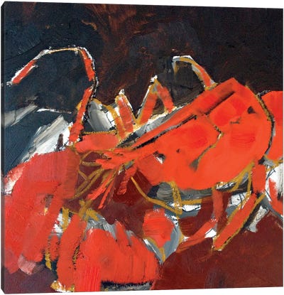 Abstract Lobster IV Canvas Art Print